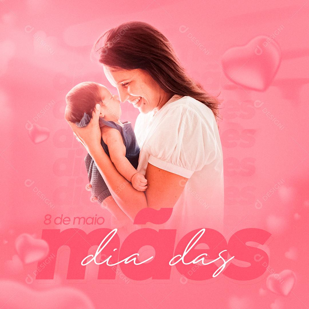 Dia Das Mães Data Comemorativa Social Media PSD Editável