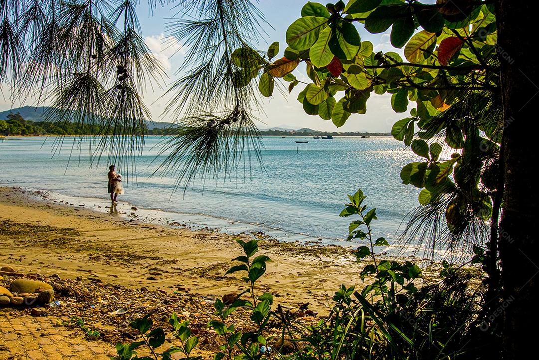 Praia do Manguinho, Balneário da Penha, Penha, SC