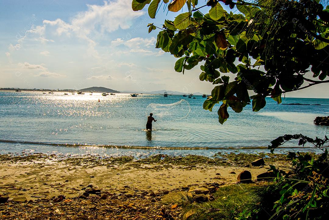 Praia do Manguinho, Balneário da Penha, Penha, SC
