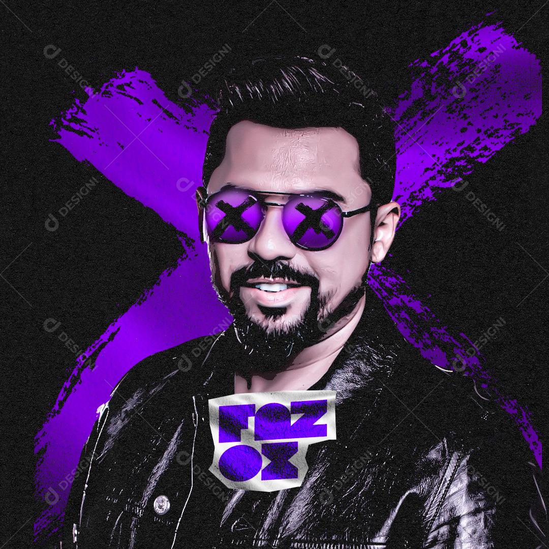 Flyer Xand Avião Rodada Shows Social Media PSD Editável