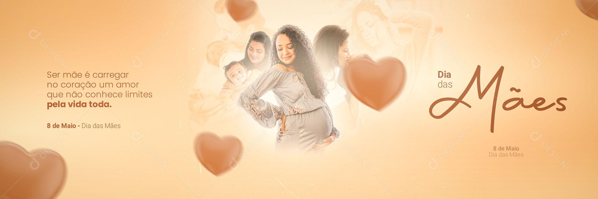 Corrossel Feliz Dia Das Mães Social Media PSD Editável