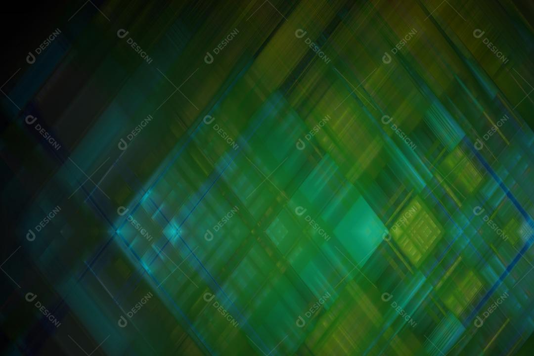 Fundo geométrico abstrato verde