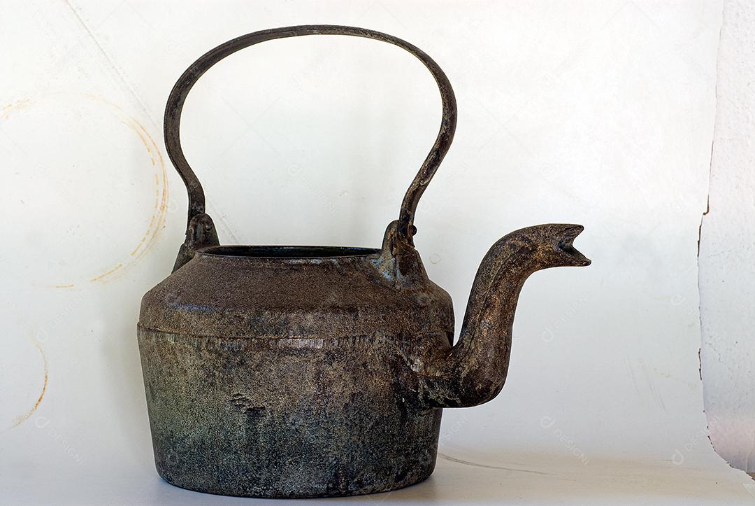 Chaleira de Ferro Antiga