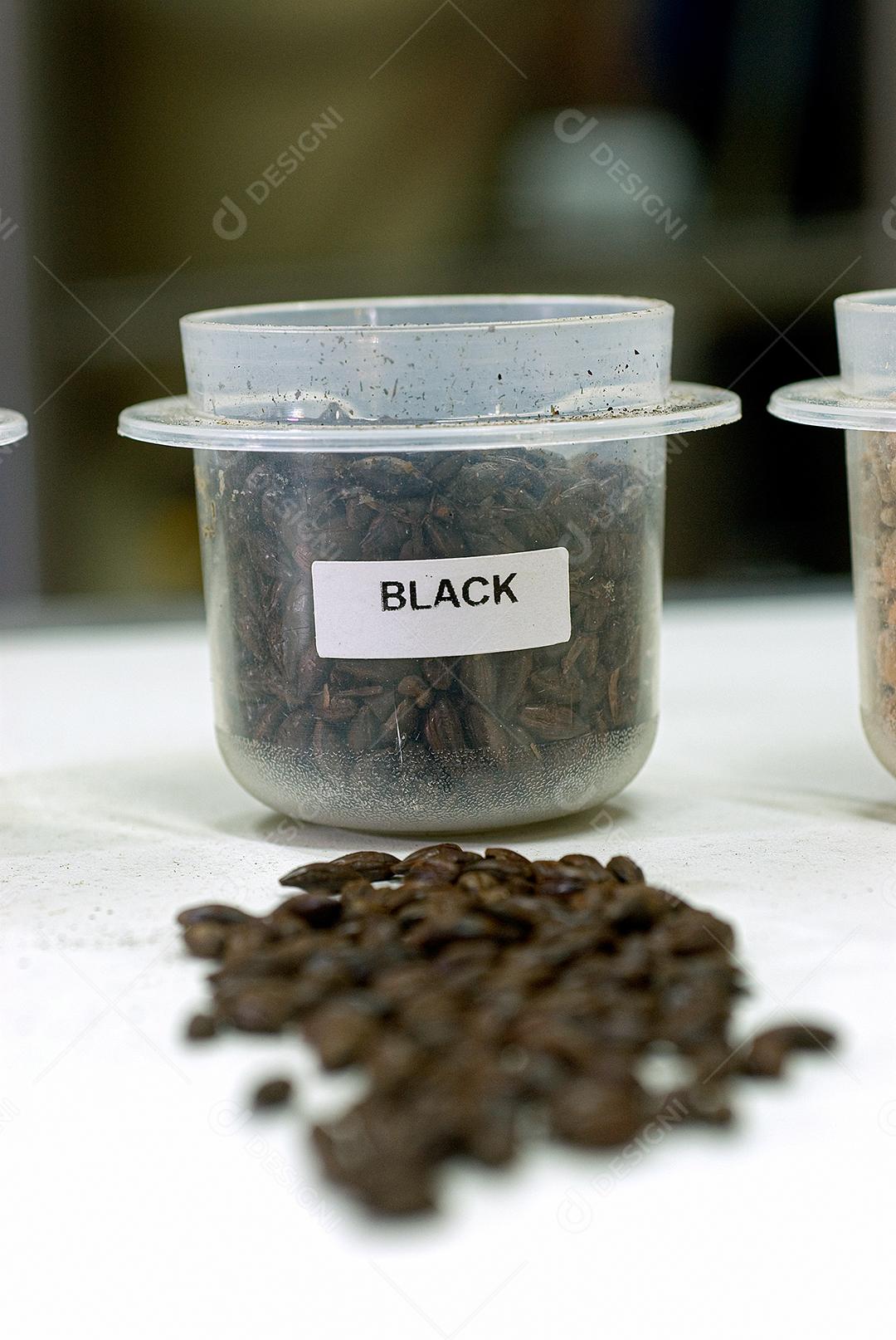 Frasco com Semente Black