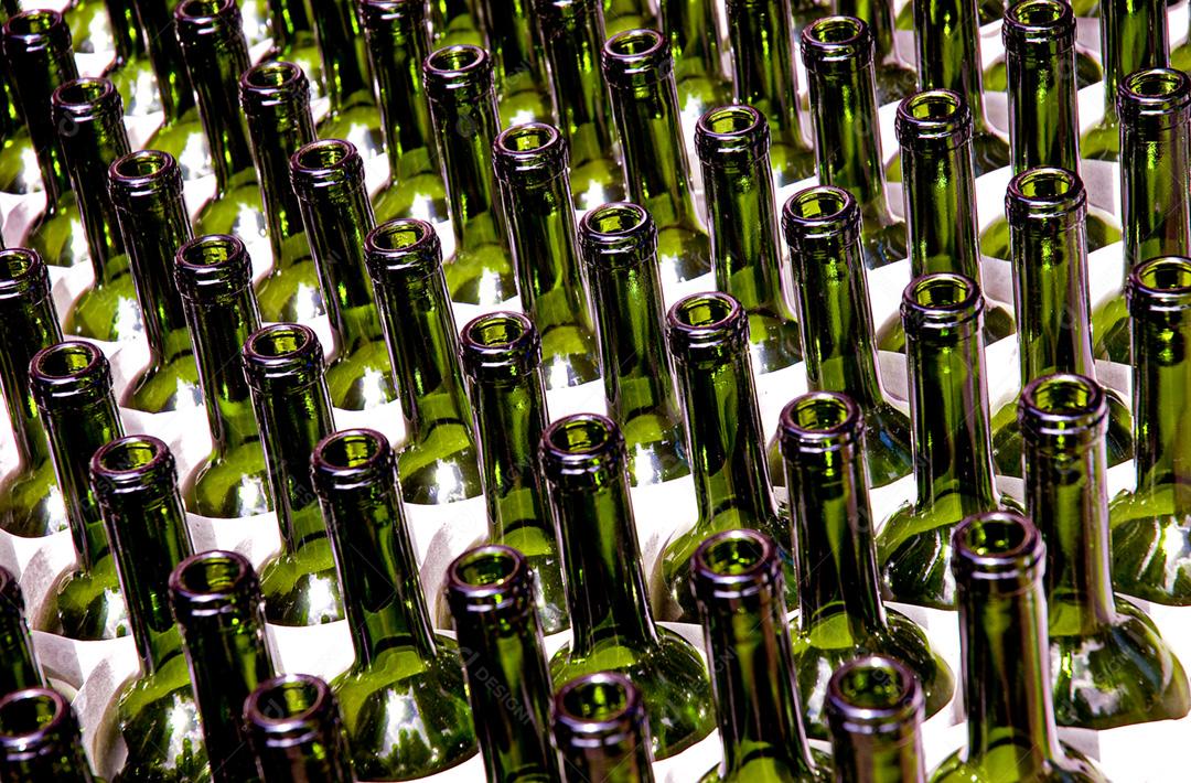 Garrafa de vinho frasco de vidro