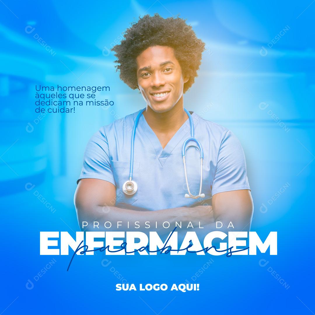 Dia Mundial Do Enfermeiro 12 De Maio Data Comemorativa Social Media PSD Editável