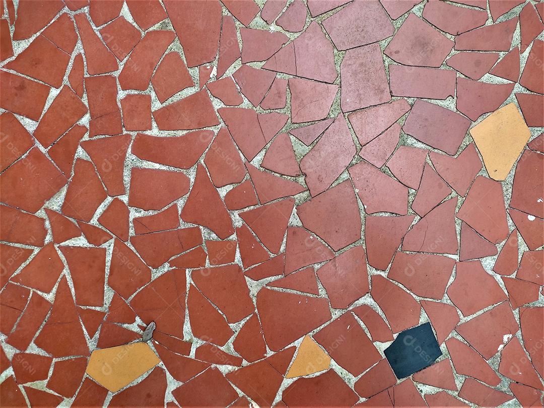 Calçada piso suburbano