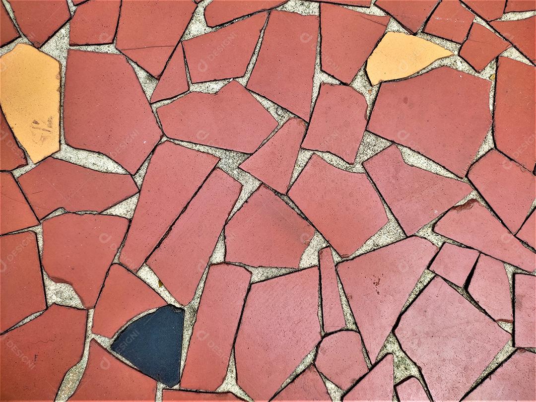 Calçada piso suburbano