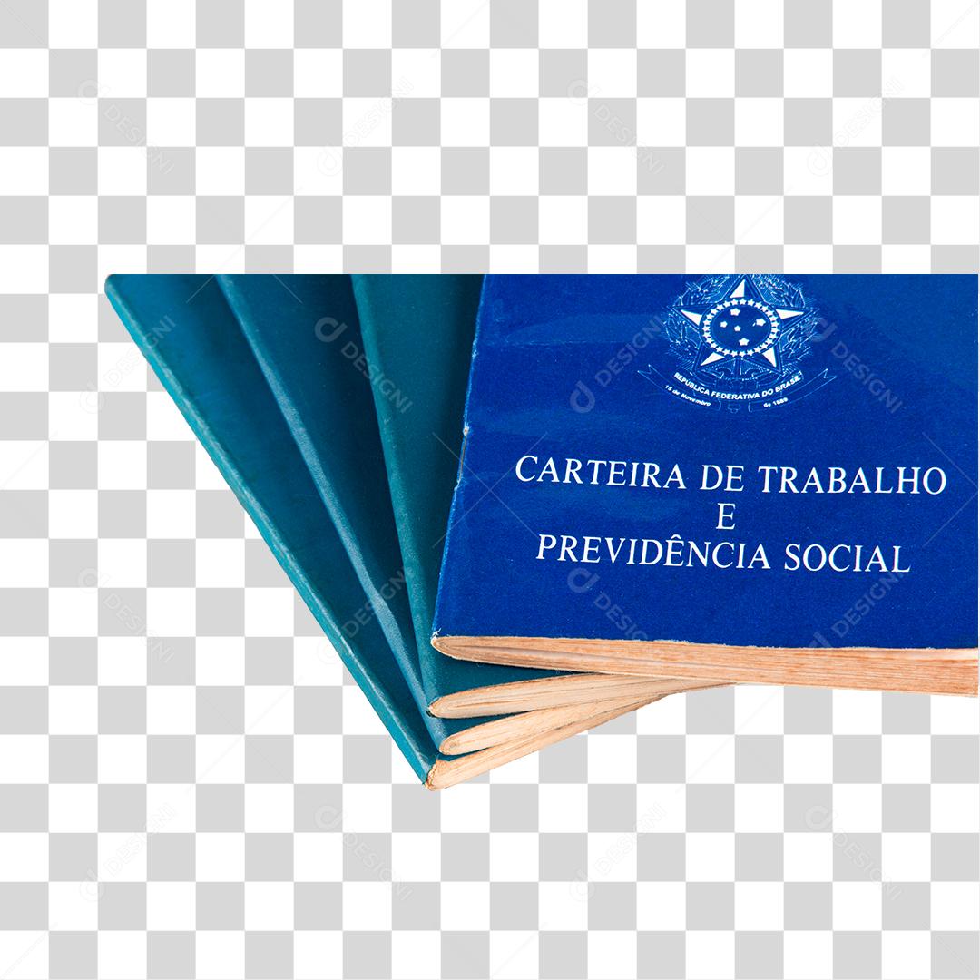Carteira De Trabalho Brasileira Trabalhador PNG Transparente Sem Fundo
