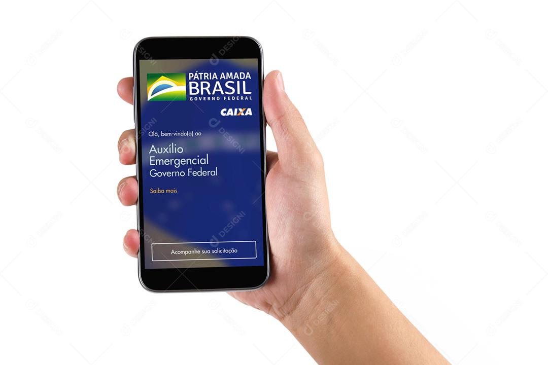 Curitiba, Paraná, Brasil, 15 de setembro de 2020. Mão de um brasileiro