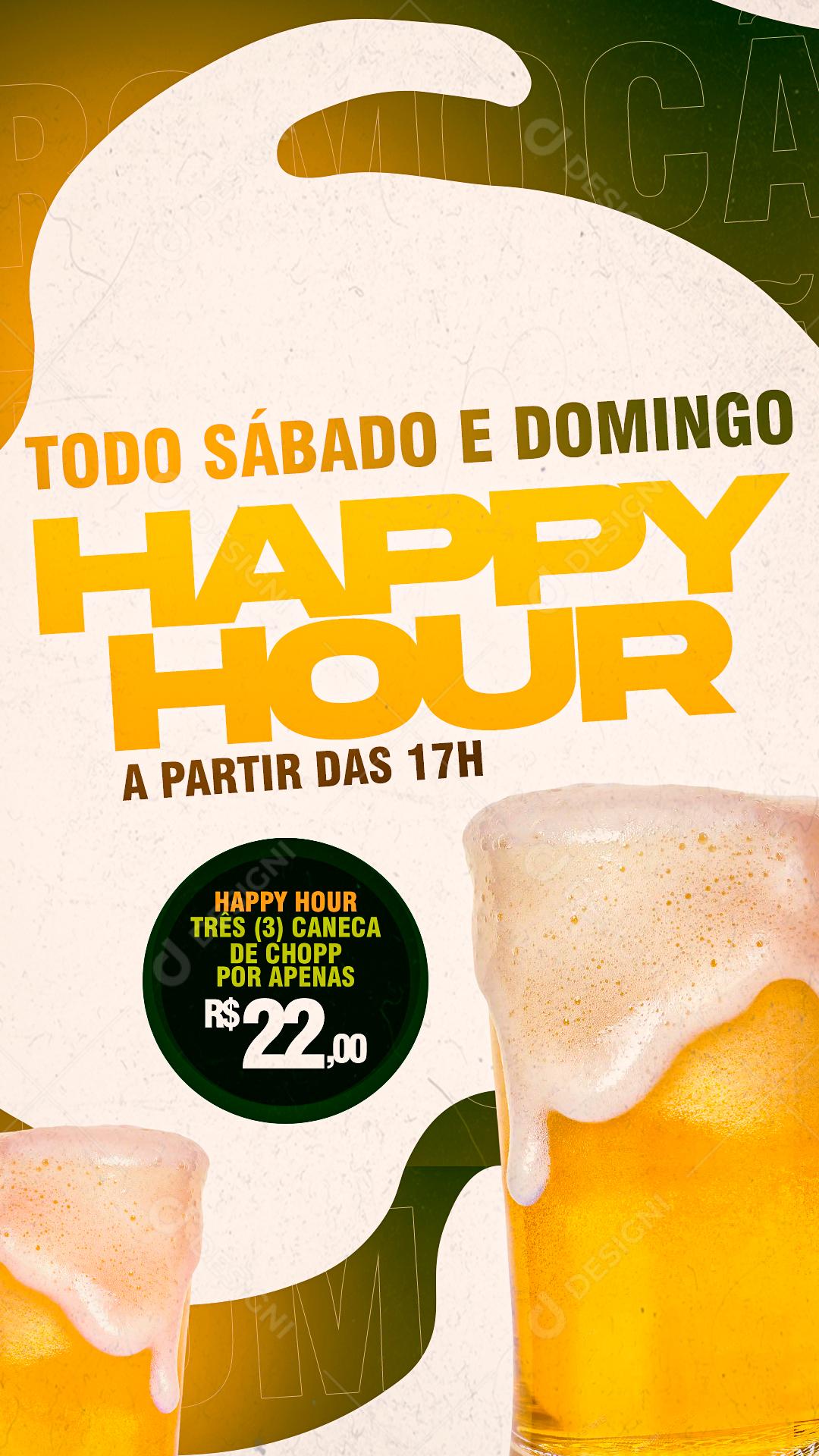 Todo Sábado E Domingo é Dia Dela Social Media PSD Editável