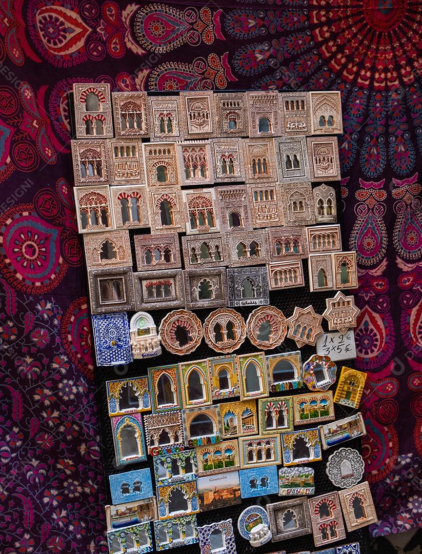 Vista do antigo mercado árabe de Alcaiceria.