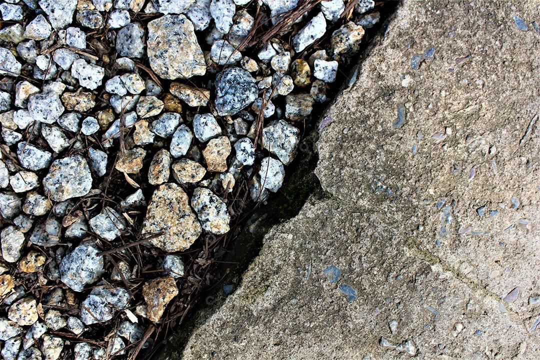 Calçada de pedra ruas cidade vista topo