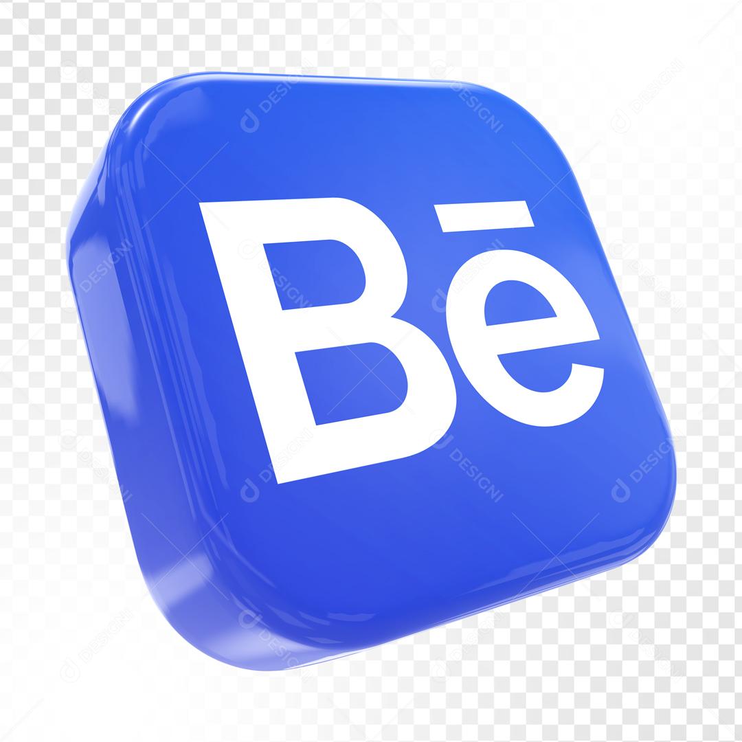 Behance 3D Elemento Para Composição PSD