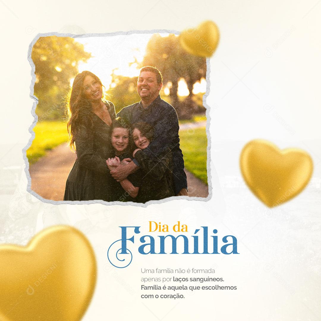 Dia da Família 15 De Maio Onde o Amor Começa Social Media PSD Editável
