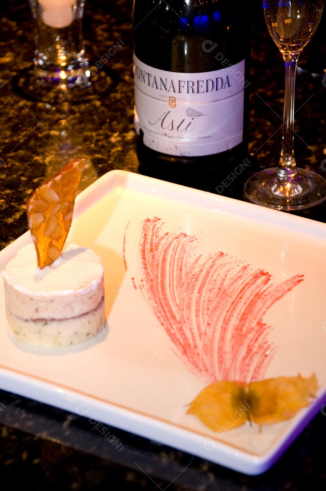 Cheesecake desconstruído