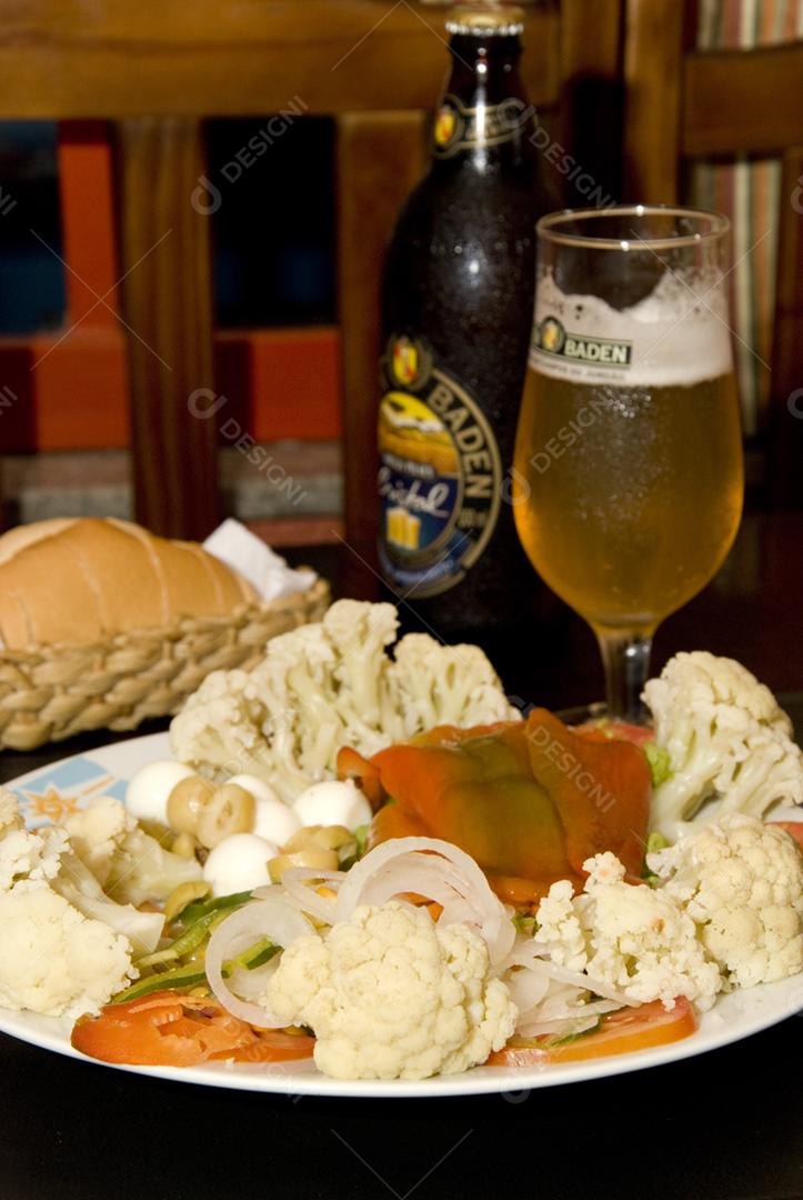 Prato couve-flor cenoura