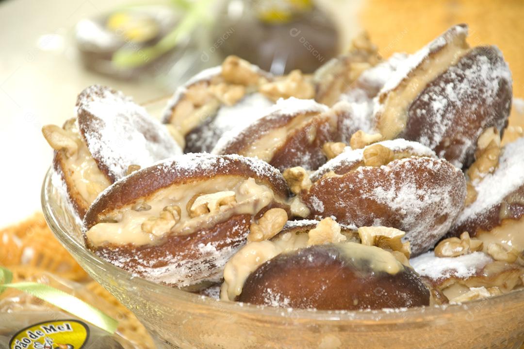 Broa de mel recheadas, tradição natalina