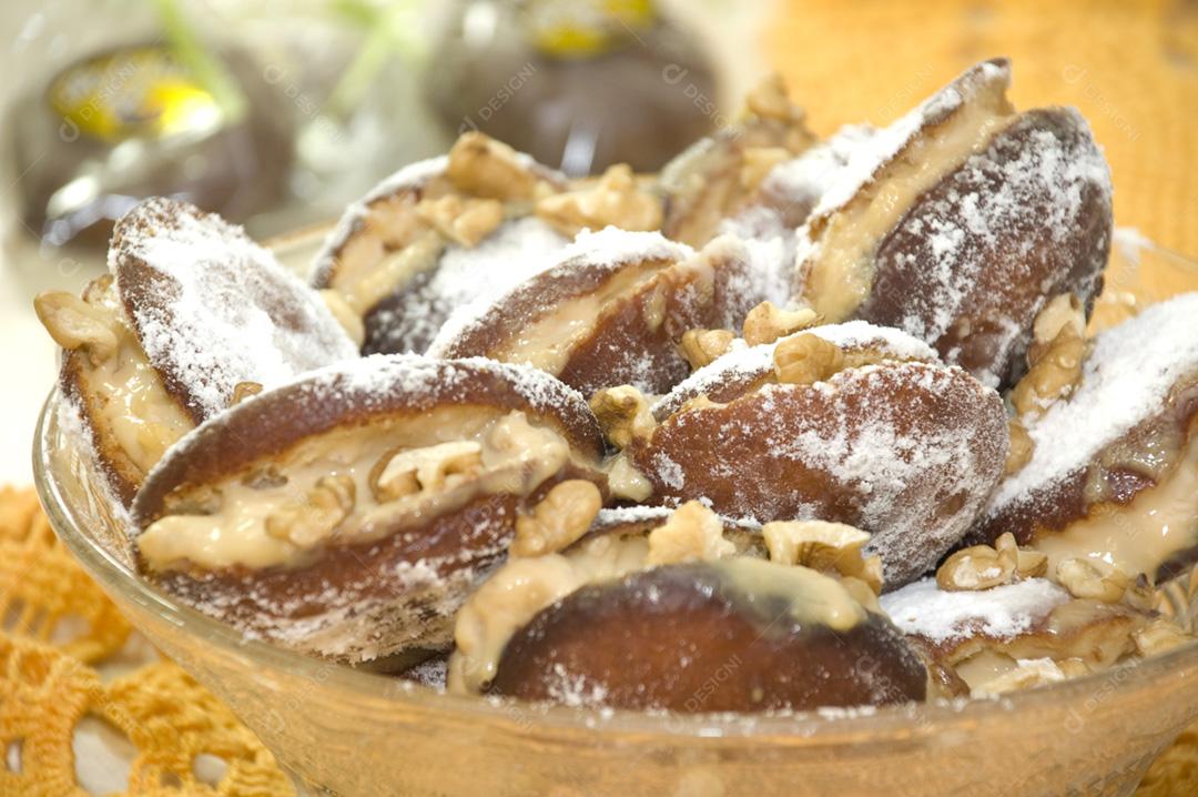 Broa de mel recheadas, tradição natalina