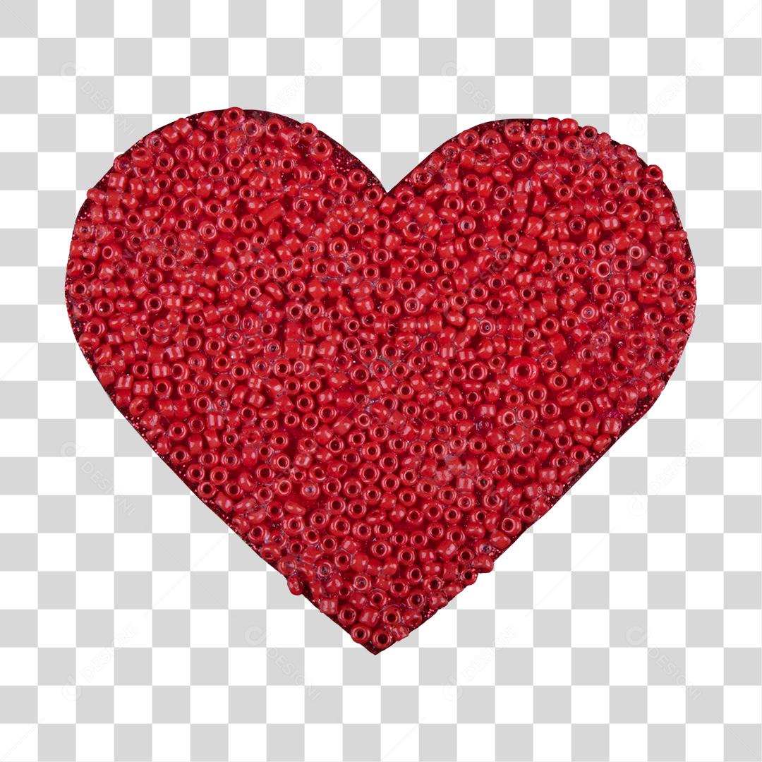 Coração De Glitter Lantejoula PNG Transparente