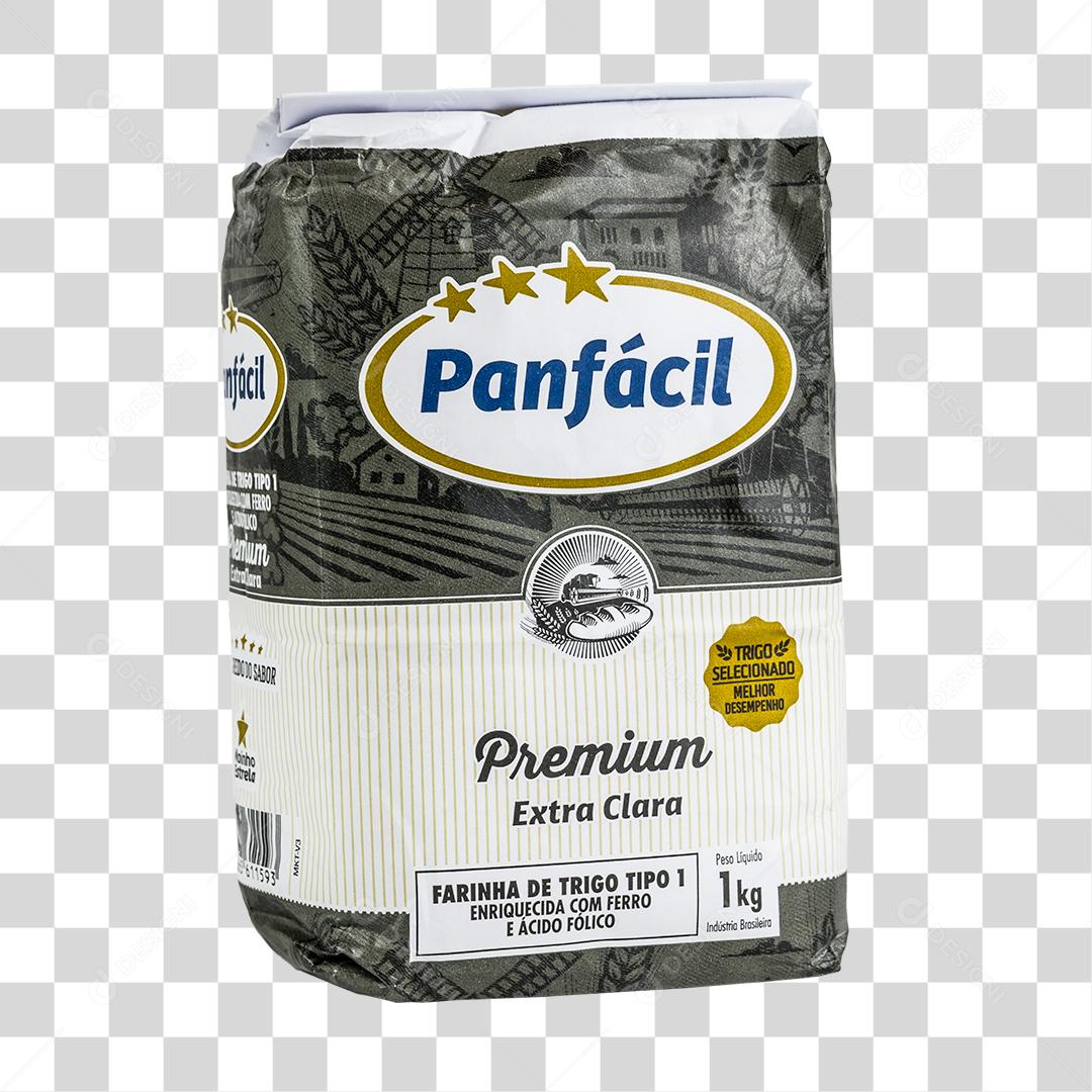 Farinha  De Trigo Tipo 1 Panfácil Premium Extra Clara PNG Transparente