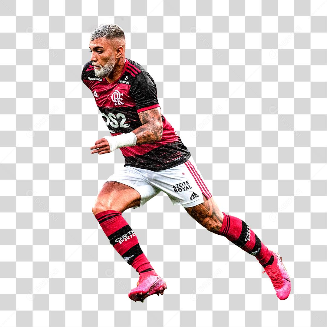 Jogador De Futebol Gabi gol Flamengo PNG Transparente Sem Fundo