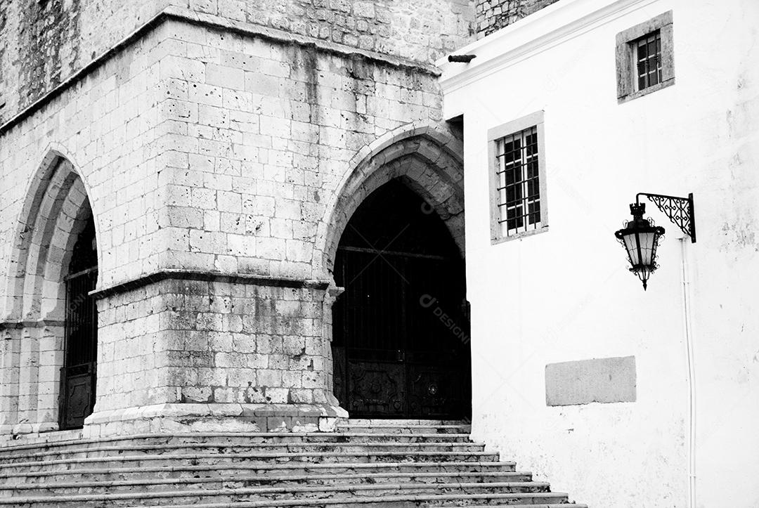 imagens de Faro localizada em Portugal preto e branco