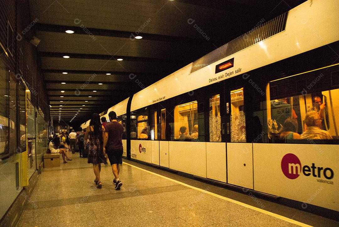Metro centro de Valencia Espanha