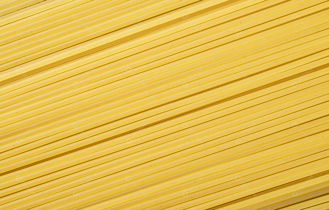 Vista superior macarrão espaguete. Cenário de comida.