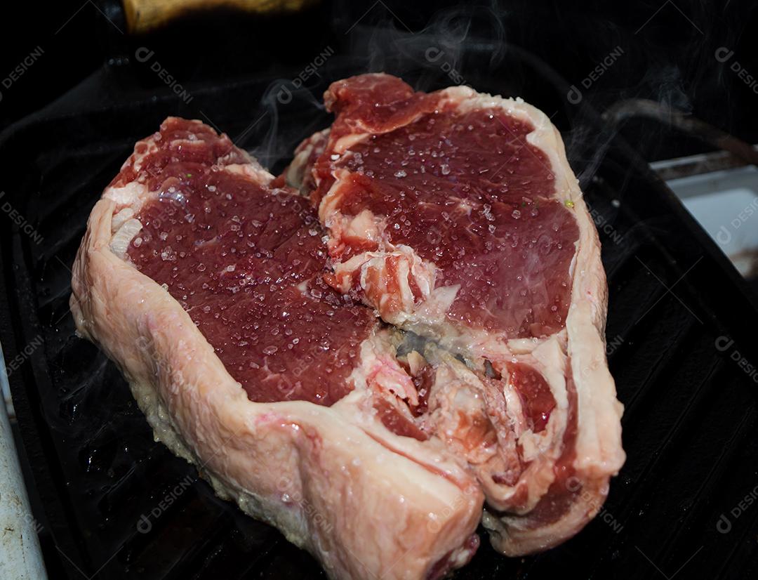 Deliciosa carne de churrasco