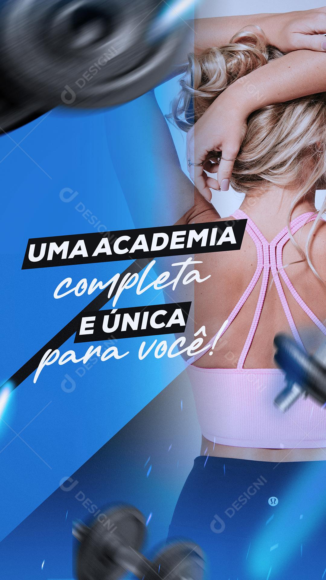 Story A complete and unique Academy for you Social Media Editable PSD