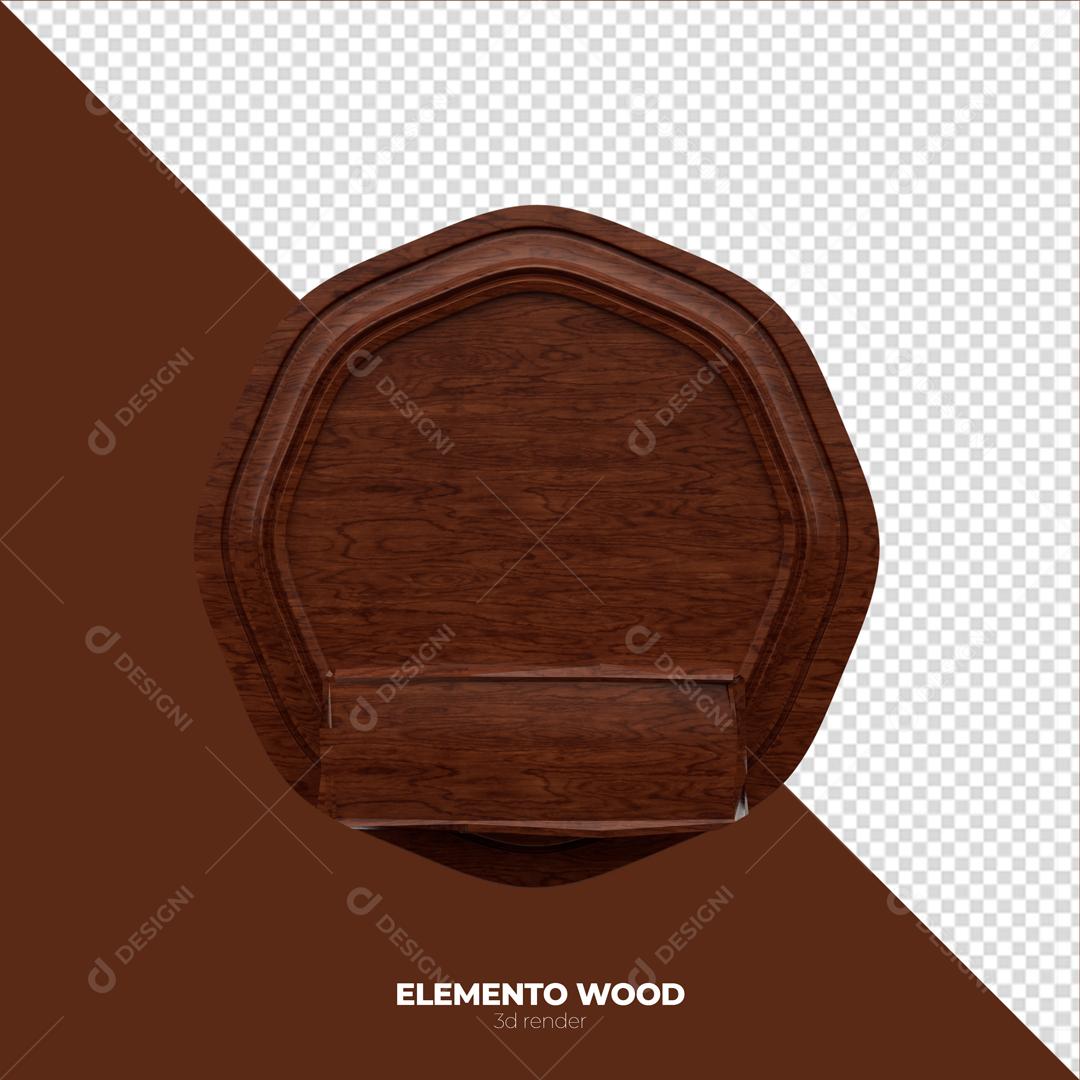 Elemento 3D Para Composição Painel Com Cordas PNG Transparente