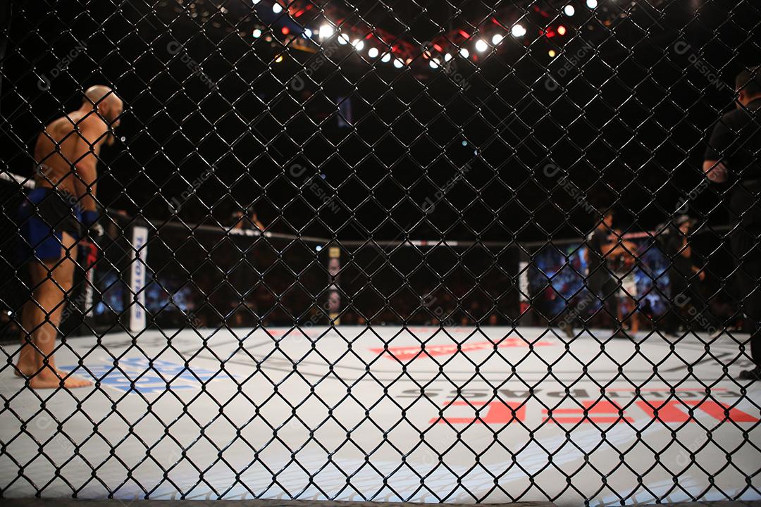 Noite de luta do UFC: Belfort vs Gastelum. Ginásio do estádio.