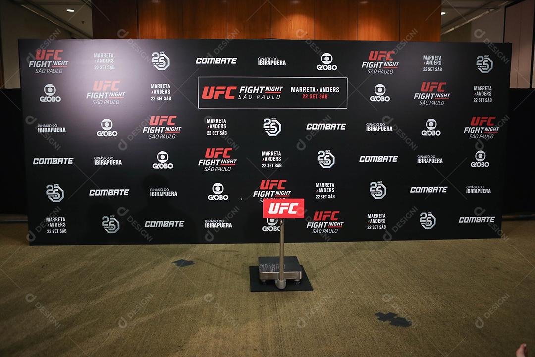UFC Fight Night - Marreta x Anders - sala de pesagem oficial