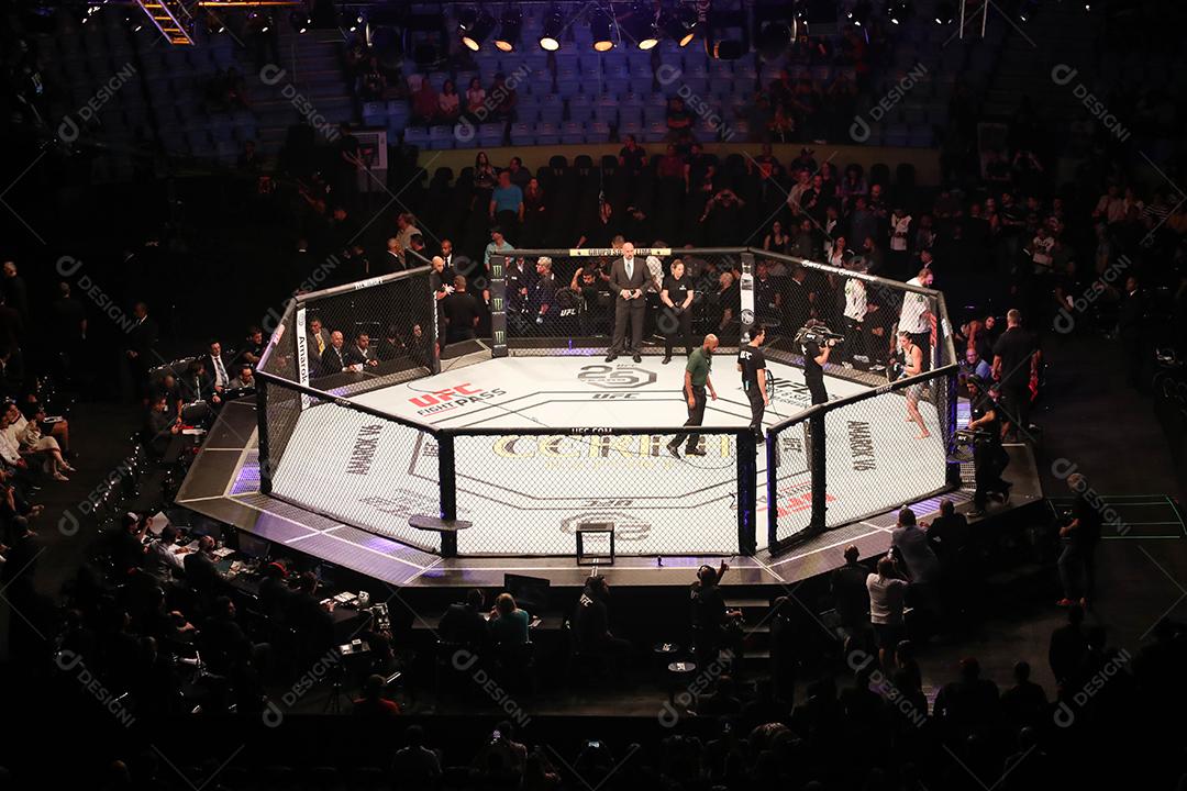 UFC Fight Night - Marreta x Anders - Octógono, estádio