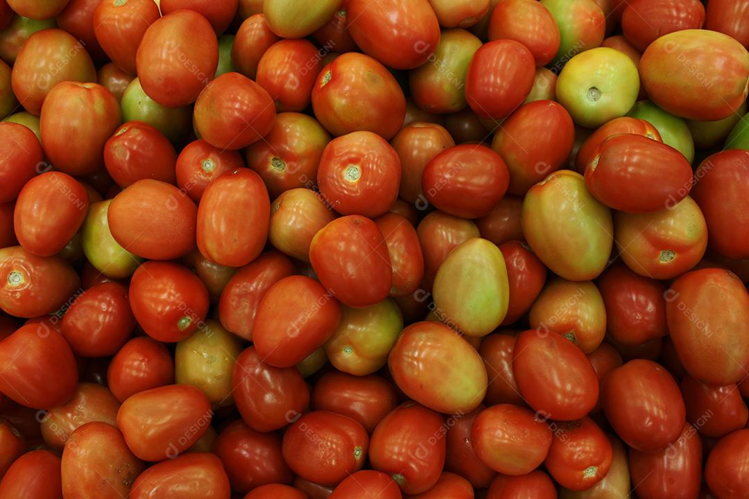 fundo de textura de tomates italianos, grupo de tomates