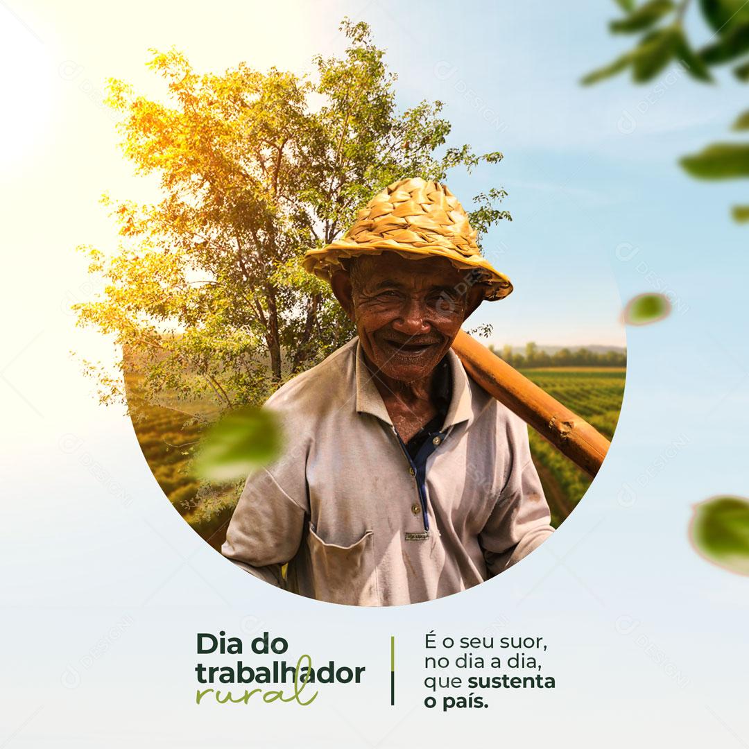 Post Rural Labor Day May 25 Social Media Editable PSD