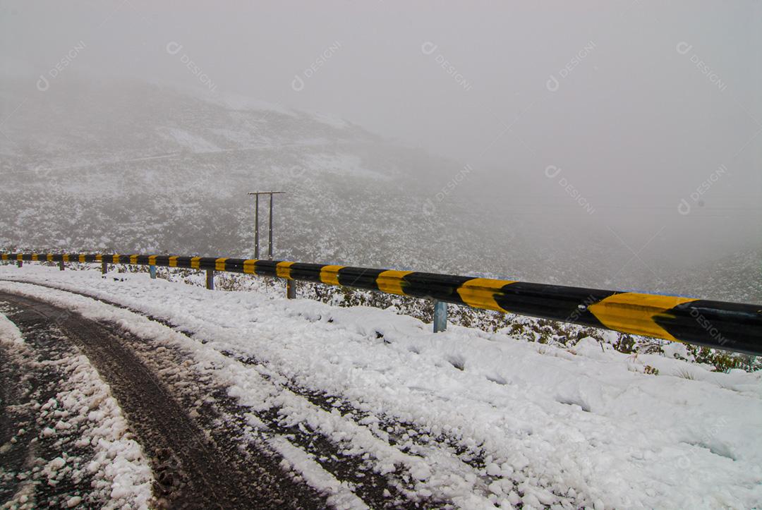 Neve em Urubici