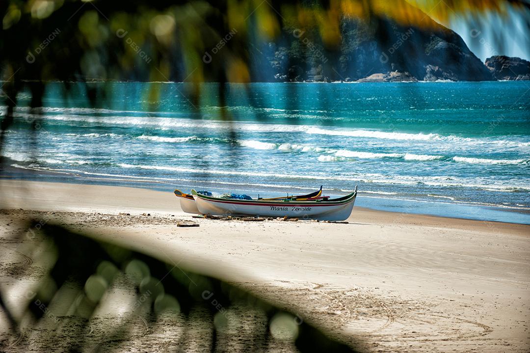 Praia Santinho Tainhas SC no Brasil
