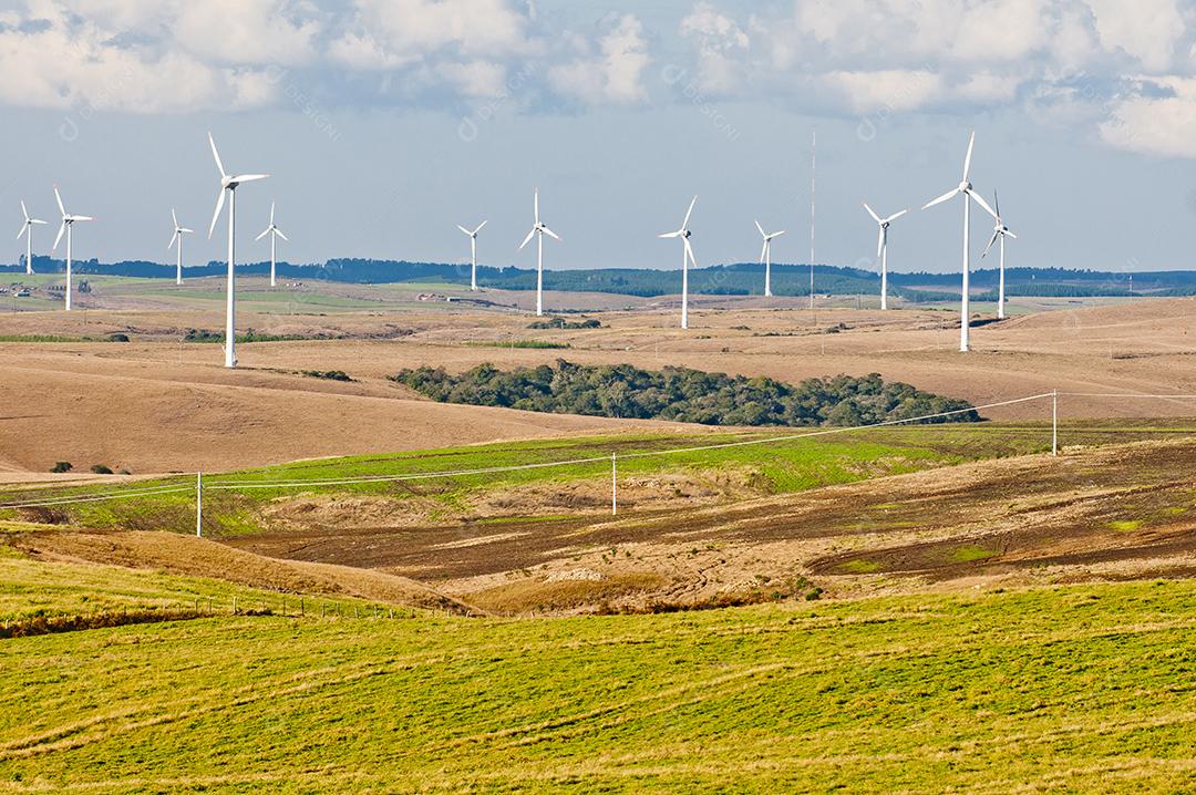 Energia eólica produzir eletricidade