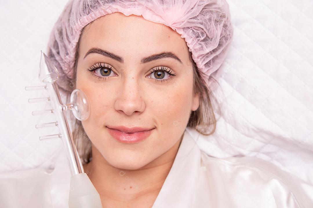 Aparelho de cosmetologia Darsonval limpeza facial