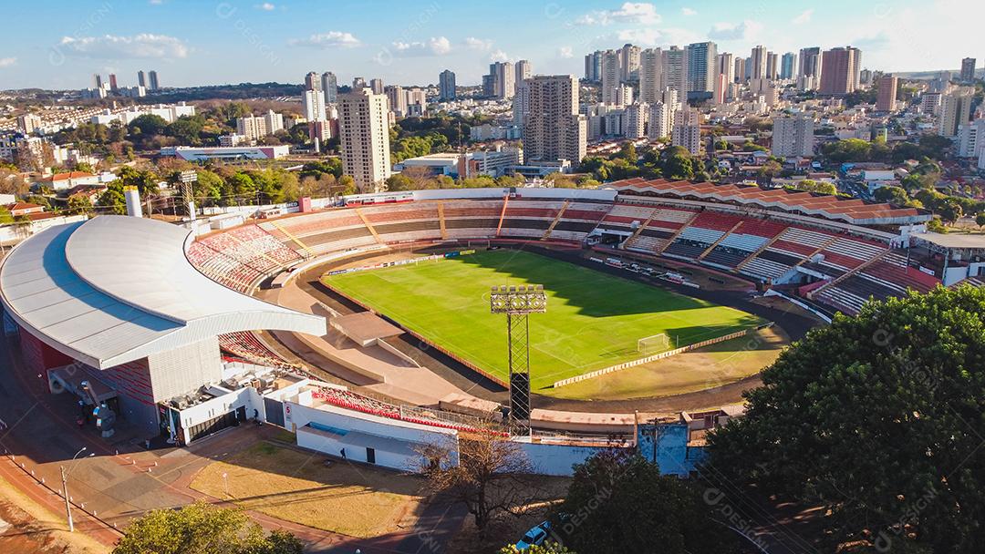 Imagem Aérea do estádio Santa Cruz Botafogo