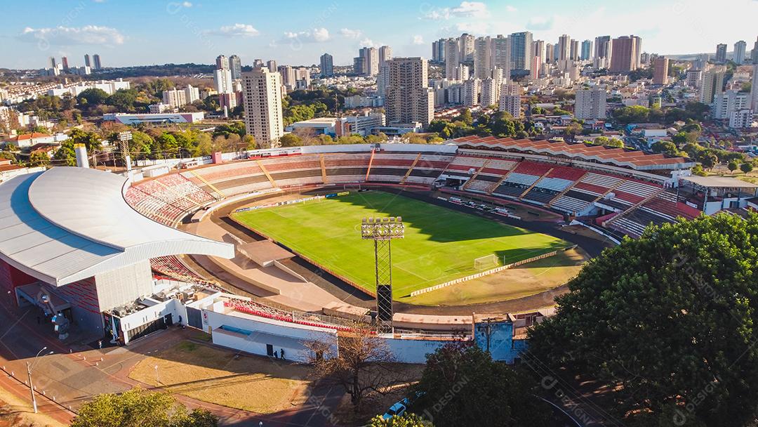 Imagem Aérea do estádio Santa Cruz Botafogo