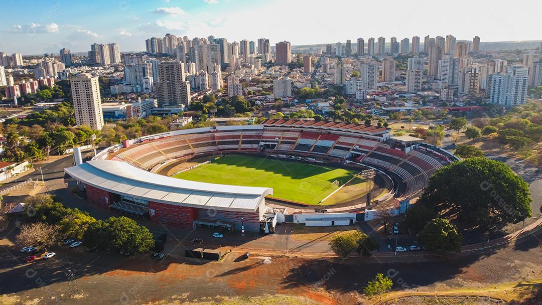 Imagem Aérea do estádio Santa Cruz Botafogo