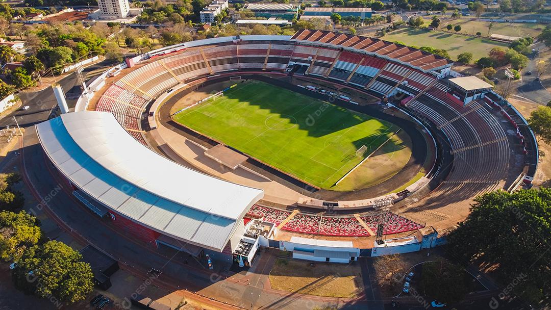 Imagem Aérea do estádio Santa Cruz Botafogo