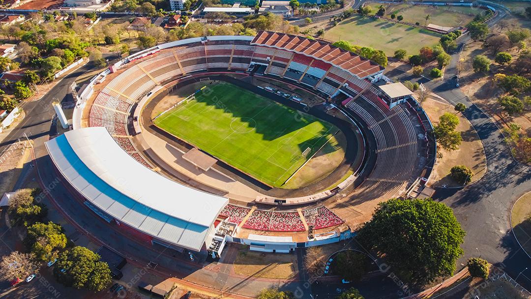 Imagem Aérea do estádio Santa Cruz Botafogo