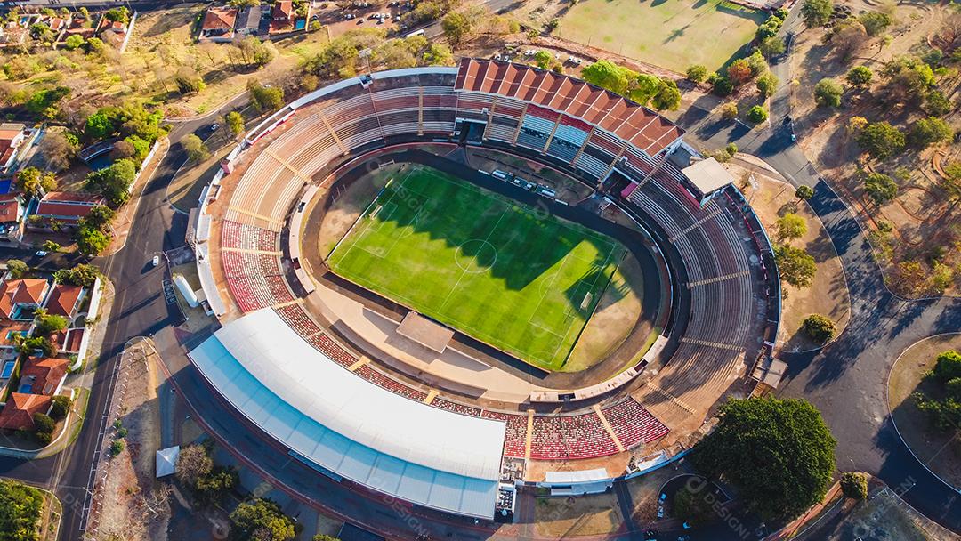 Imagem Aérea do estádio Santa Cruz Botafogo