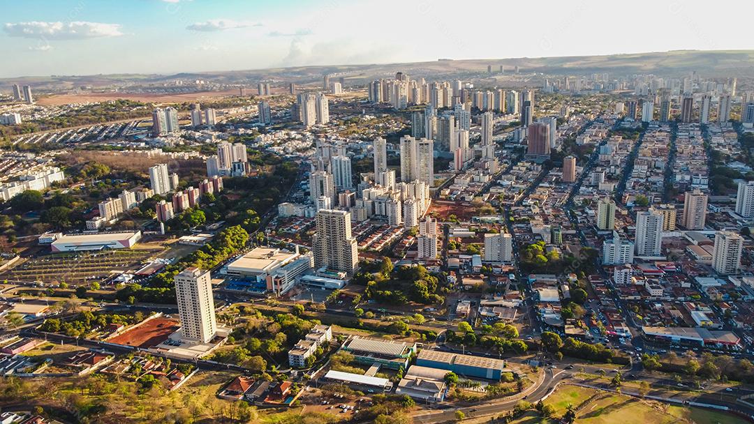 Imagem Aérea da Cidade Santa Cruz Botafogo