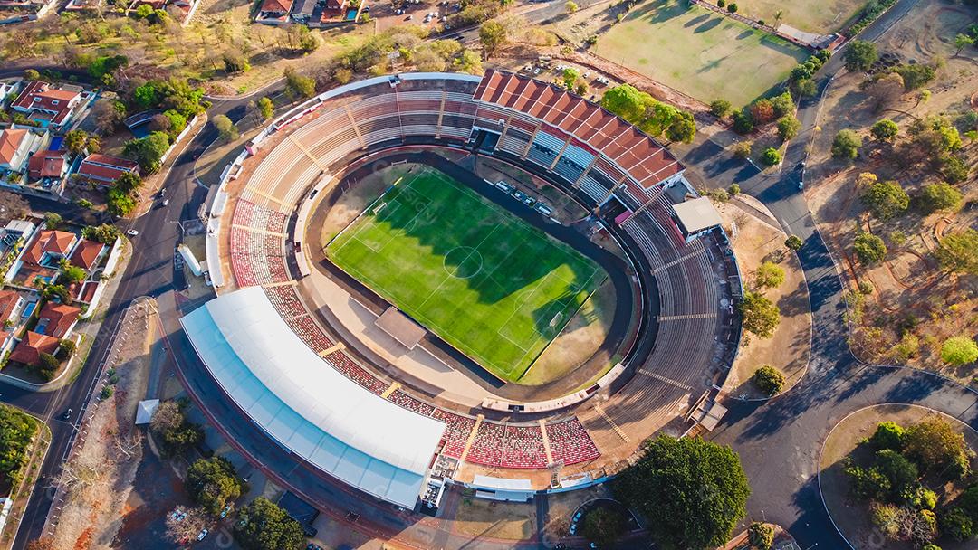 Imagem Aérea do estádio Santa Cruz Botafogo