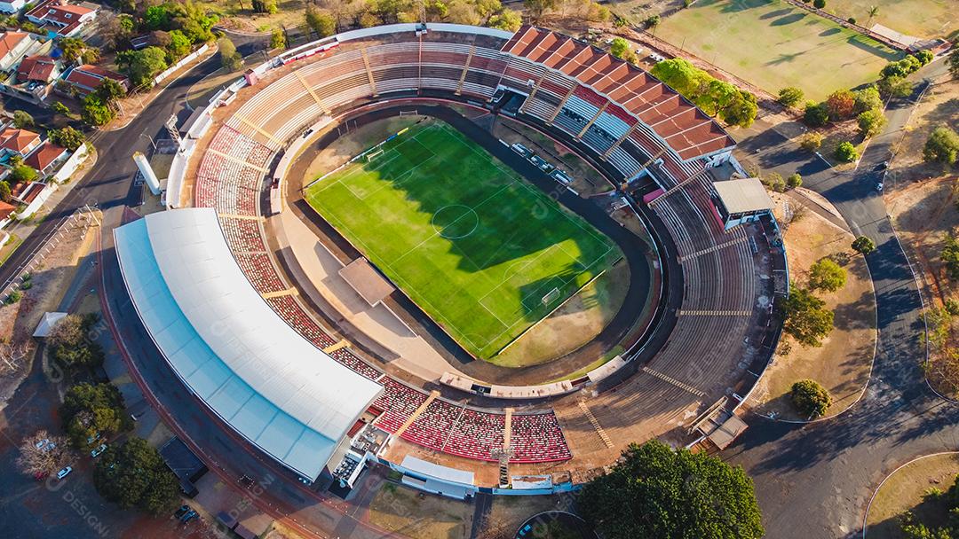 Imagem Aérea do estádio Santa Cruz Botafogo